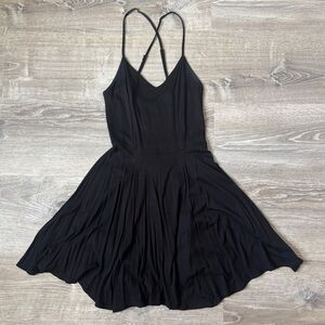 F21 Black Spaghetti Strap Dress